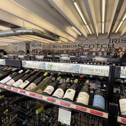 Wine Section - Organzied by Varietal & Region.