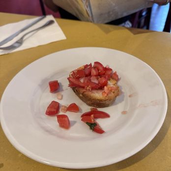 Taverna Sacchetti - Complementary Bruschetta Appetizer. So fresh and delicious. - Italian Near Me - Rome, RM
