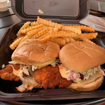 Angry Chickz - Two sliders combo meal - Southern Near Me - Citrus Heights, California