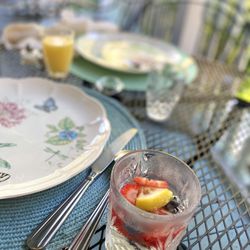 The Kenwood Inn - Delicious sangria with breakfast.