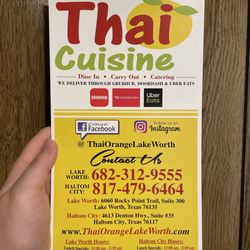 Thai Orange - Haltom city