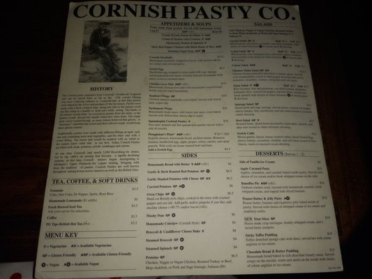 Menu photo 7 Cornish Pasty Phoenix, AZ Menu photo 7 Cornish Pasty Phoenix, AZ