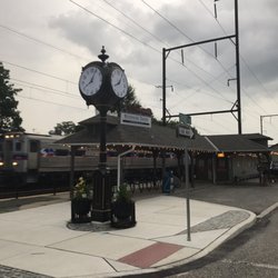 It's a train store inside an old train station! Coolest thing ever