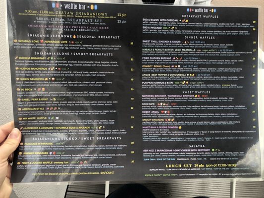 Menu photo 3 Waffle Bar Warsaw, MZ Menu photo 3 Waffle Bar Warsaw, MZ