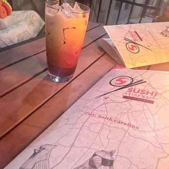 Sushi at the Park - Thai tea - Sushi Bars Near Me - Cary, North Carolina Sushi at the Park - Thai tea - Sushi Bars Near Me - Cary, North Carolina