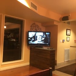 Aerie Cafe - College football is on! This pleases the Manfolk.
