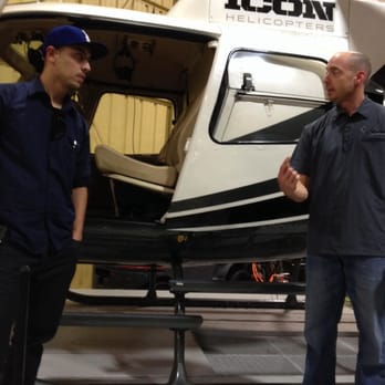 Icon Helicopters - That's my guy and Dave on the right - Aerial Tours Near Me - Carlsbad, California