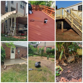 Total Home Pros - New stairs and patio build. - Decks & Railing Near Me Total Home Pros - New stairs and patio build. - Decks & Railing Near Me