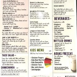 Mas Sabores - Menu