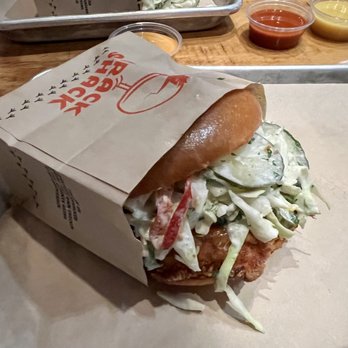 The Crack Shack - Coop Deville Sandwich - Chicken Shop Near Me - Costa Mesa, California The Crack Shack - Coop Deville Sandwich - Chicken Shop Near Me - Costa Mesa, California
