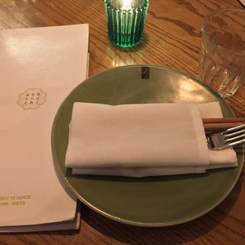 Anh and Chi - Menu and table setting~ - Vietnamese Near Me - Vancouver, British Columbia Anh and Chi - Menu and table setting~ - Vietnamese Near Me - Vancouver, British Columbia