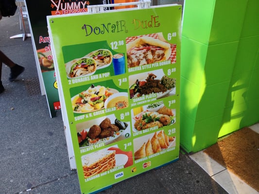Menu photo 8 Donair Dude Vancouver, BC