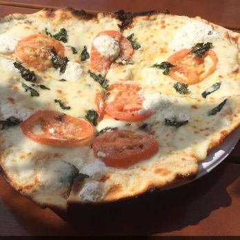 Dominic's NY Pizza - I had the Bronx add tomatoes and basil - Food Trucks Near Me Dominic's NY Pizza - I had the Bronx add tomatoes and basil - Food Trucks Near Me