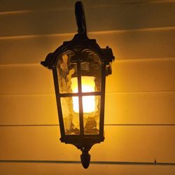 Spears Outdoor Services - Replaced old rusty fixtures with the beautiful new ones on the porches!