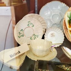 What?! Belleek, from my fiancé's family's hometown of Enniskillen, Northern Ireland... in North Carolina??