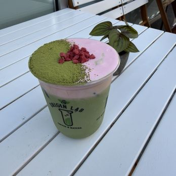 Origin Lab Coffee & Matcha - Matcha Strawberry Nimbus - Coffee & Tea Near Me - San Francisco, California