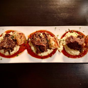 Hubbard Grille - Short Rib Shrimp App... is it OK to thumb wrestle your date for the third portion? Asking for a friend... - New American Near Me - Columbus, Ohio Hubbard Grille - Short Rib Shrimp App... is it OK to thumb wrestle your date for the third portion? Asking for a friend... - New American Near Me - Columbus, Ohio