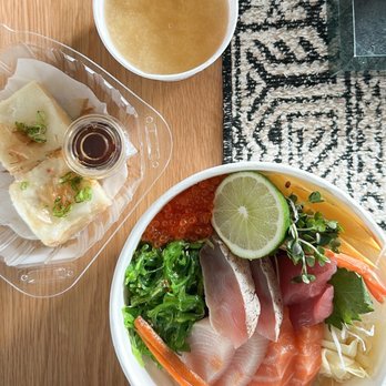 The Bop - Chirashi bowl, agadashi tofu, miso soup - Asian Fusion Near Me - Los Angeles, California The Bop - Chirashi bowl, agadashi tofu, miso soup - Asian Fusion Near Me - Los Angeles, California