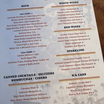Monarch Ocean Pub - Drink menu - Gastropubs Near Me - Del Mar, California Monarch Ocean Pub - Drink menu - Gastropubs Near Me - Del Mar, California