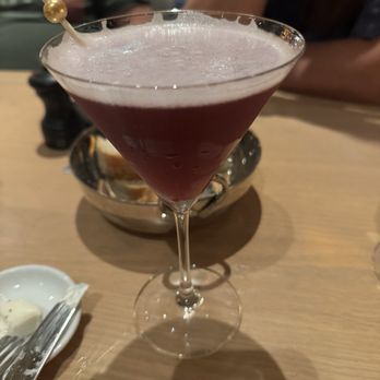 Cascade - Pomegranate martini - Steakhouses Near Me - South Bend, Indiana