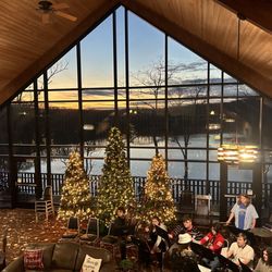 Burr Oak State Park Lodge - View inside the lodge