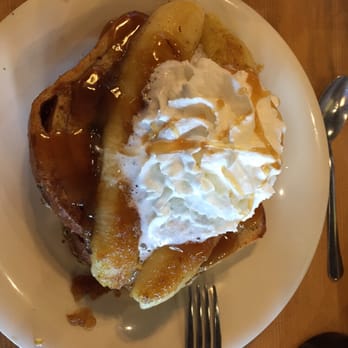 Eggs Up Grill - Bananas Foster French Toast - Breakfast & Brunch Near Me - Myrtle Beach, South Carolina