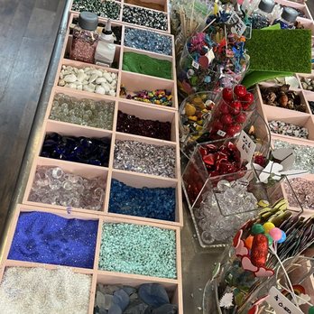 Zinks Town - The variety of beads and crystals. - Art Galleries Near Me - Albuquerque, New Mexico