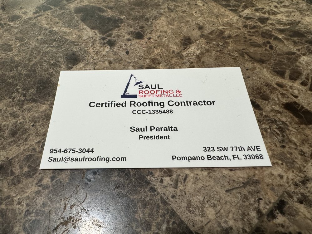 Slide of Saul Roofing and Sheet Metal