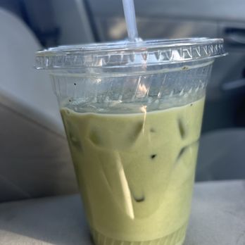 Pause Coffee House - Strawberry matcha - Coffee & Tea Near Me - Rocklin, California