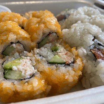 Yanagi Sushi - California Roll + Spicy Tuna Roll on #YelpsBigNightIn - Japanese Near Me - Honolulu, Hawaii Yanagi Sushi - California Roll + Spicy Tuna Roll on #YelpsBigNightIn - Japanese Near Me - Honolulu, Hawaii