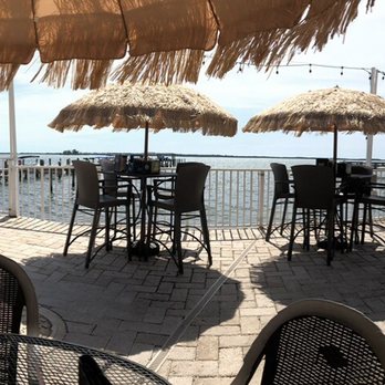 Marker 8 On the Water - Panoramic of the patio - New American Near Me - Dunedin, Florida