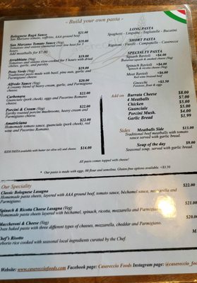 Menu photo 2 Casereccio Foods Vancouver, BC Menu photo 2 Casereccio Foods Vancouver, BC