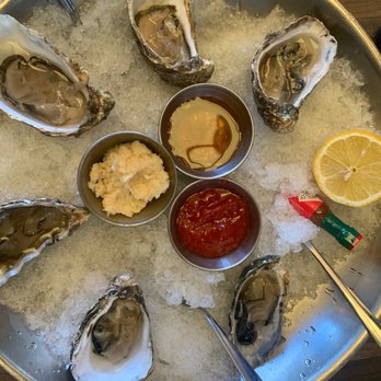 Rock'N Fish - 1/2 dozen oysters - Seafood Near Me - Manhattan Beach, California Rock'N Fish - 1/2 dozen oysters - Seafood Near Me - Manhattan Beach, California