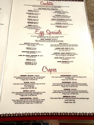 Menu photo 1 The Original Pancake House Whittier, CA Menu photo 1 The Original Pancake House Whittier, CA