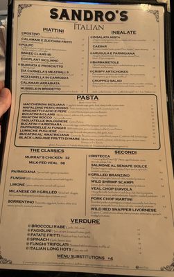 Menu photo 4 Alessandro's Italian Manhasset, NY