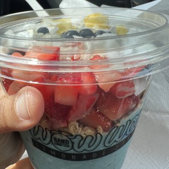 Wow Wow Lemonade Katy - Blue Hawaii smoothie bowl - Acai Bowls Near Me - Katy, Texas