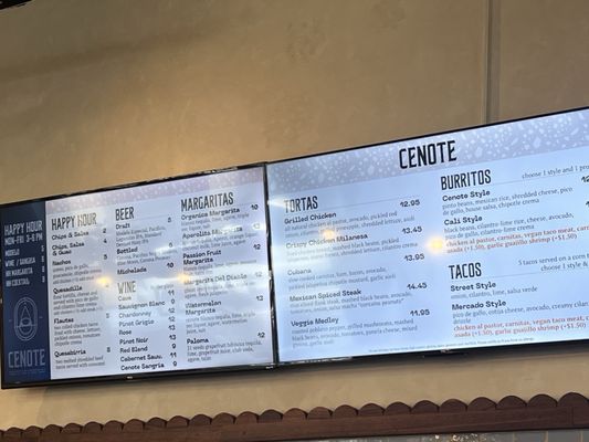 Menu photo 6 Cenote San Francisco, CA