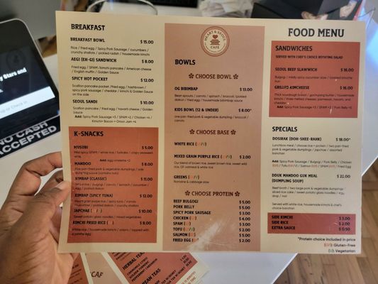 Menu photo 3 Heart and Seoul Cafe Roswell, GA