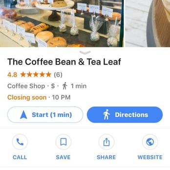 The Coffee Bean & Tea Leaf - Coffee & Tea Near Me - Placentia, California