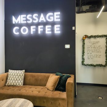 Message Coffee - Cute little lounge area - Coffee & Tea Near Me - Kernersville, North Carolina