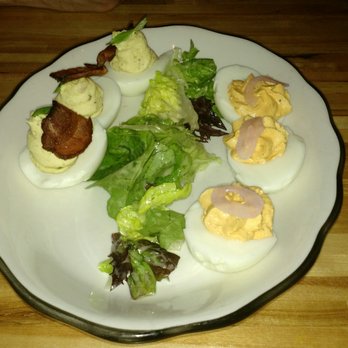 Hot Suppa - Deviled Eggs- Bacon & Sriracha - Breakfast & Brunch Near Me - Portland, Maine