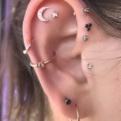Nathan's Piercings