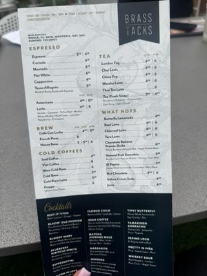 Menu photo 5 Brass Tacks Houston, TX