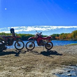 The Lost Trails Atv Adventures - At the Lake, we didn't find the Sea Creature! Maybe next time! ha!