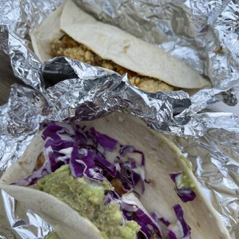The Vegan Nom - Fish taco all plant based! - Vegan Near Me - Austin, Texas