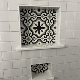 Shampoo shelves