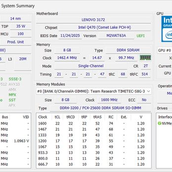 Microlynx - HWInfo screenshot - IT Services & Computer Repair Near Me - Gig Harbor, Washington Microlynx - HWInfo screenshot - IT Services & Computer Repair Near Me - Gig Harbor, Washington