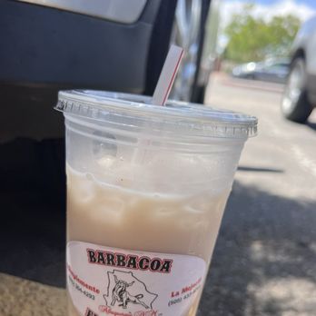 Barbacoa El Primo - Agua de horchata - Mexican Near Me - Albuquerque, New Mexico