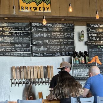Mountain Tap Brewery - Another photo of the large bar - Breweries Near Me - Steamboat Springs, Colorado