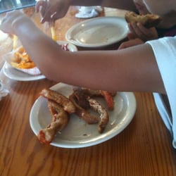Pinky Shrimp's Seafood Co - This is how much my kids love it.